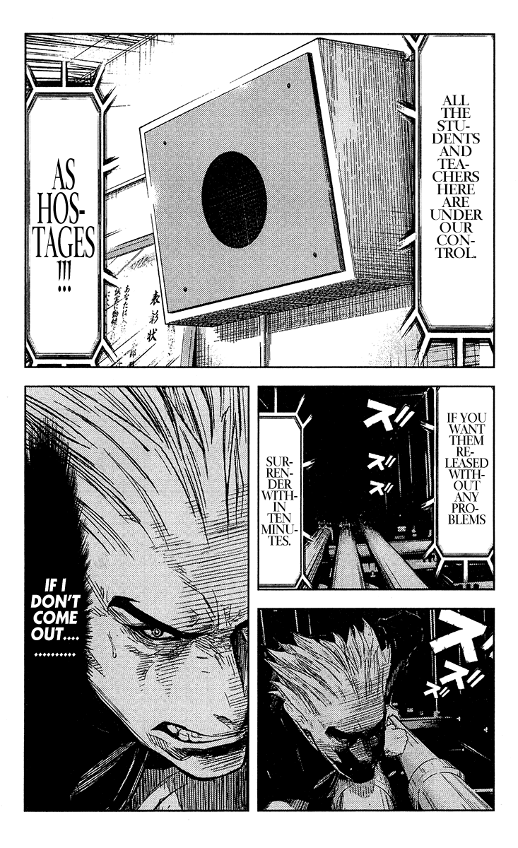 Akumetsu Chapter 150 page 1 - Chapter 150: Gunfire