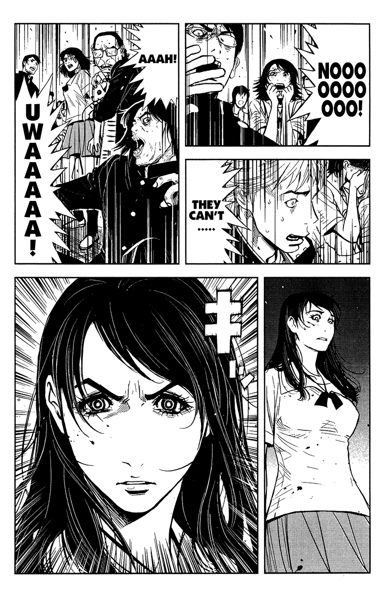 Akumetsu Chapter 150 page 15 - Chapter 150: Gunfire