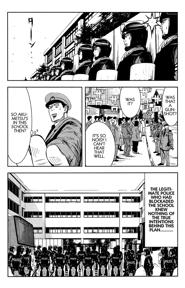 Akumetsu Chapter 150 page 16 - Chapter 150: Gunfire