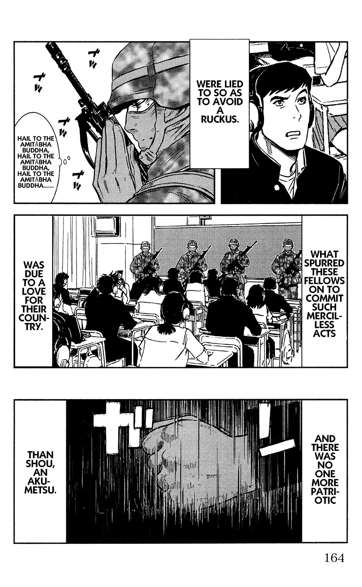 Akumetsu Chapter 150 page 18 - Chapter 150: Gunfire