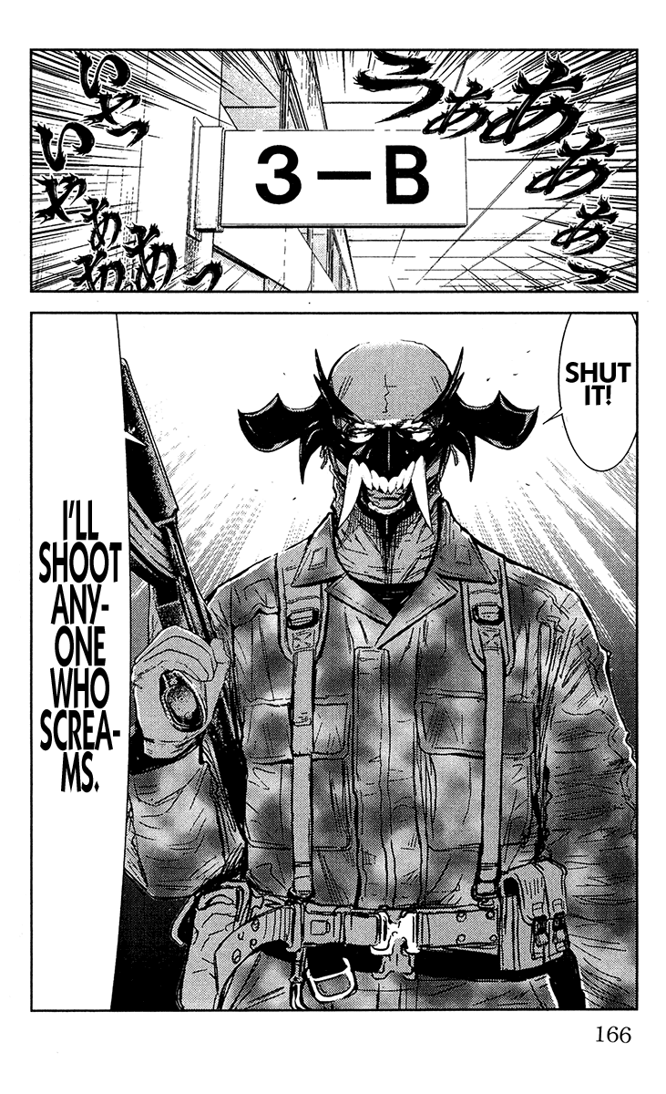 Akumetsu Chapter 150 page 20 - Chapter 150: Gunfire