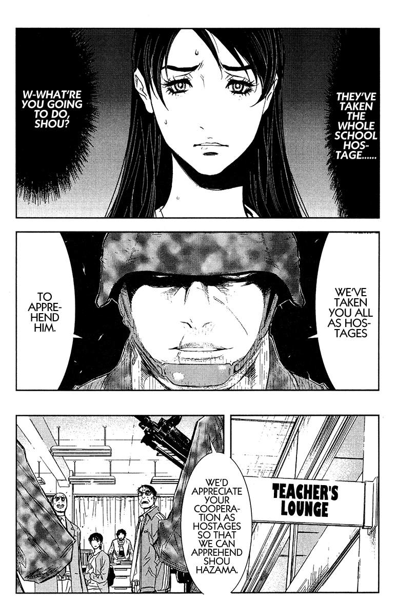 Akumetsu Chapter 150 page 4 - Chapter 150: Gunfire