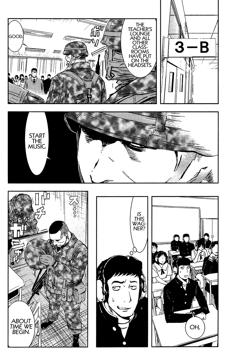 Akumetsu Chapter 150 page 8 - Chapter 150: Gunfire