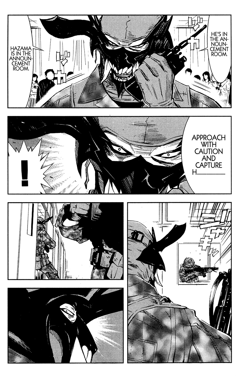 Akumetsu Chapter 152 page 15 - Chapter 152: Announcement Room