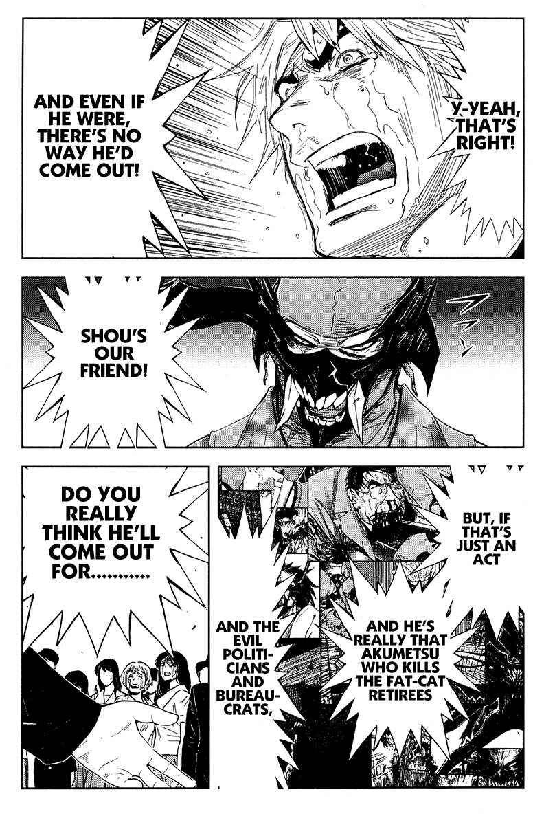 Akumetsu Chapter 152 page 9 - Chapter 152: Announcement Room