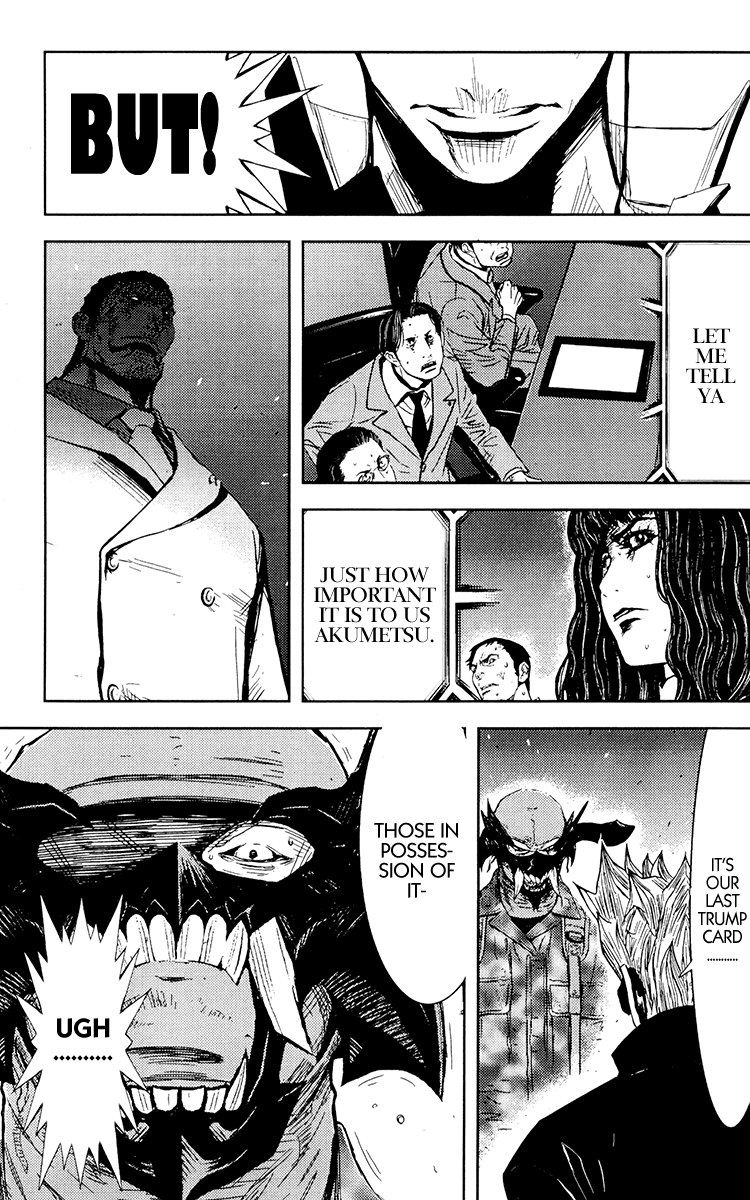 Akumetsu Chapter 154 page 13 - Chapter 154: 300 Meters Below