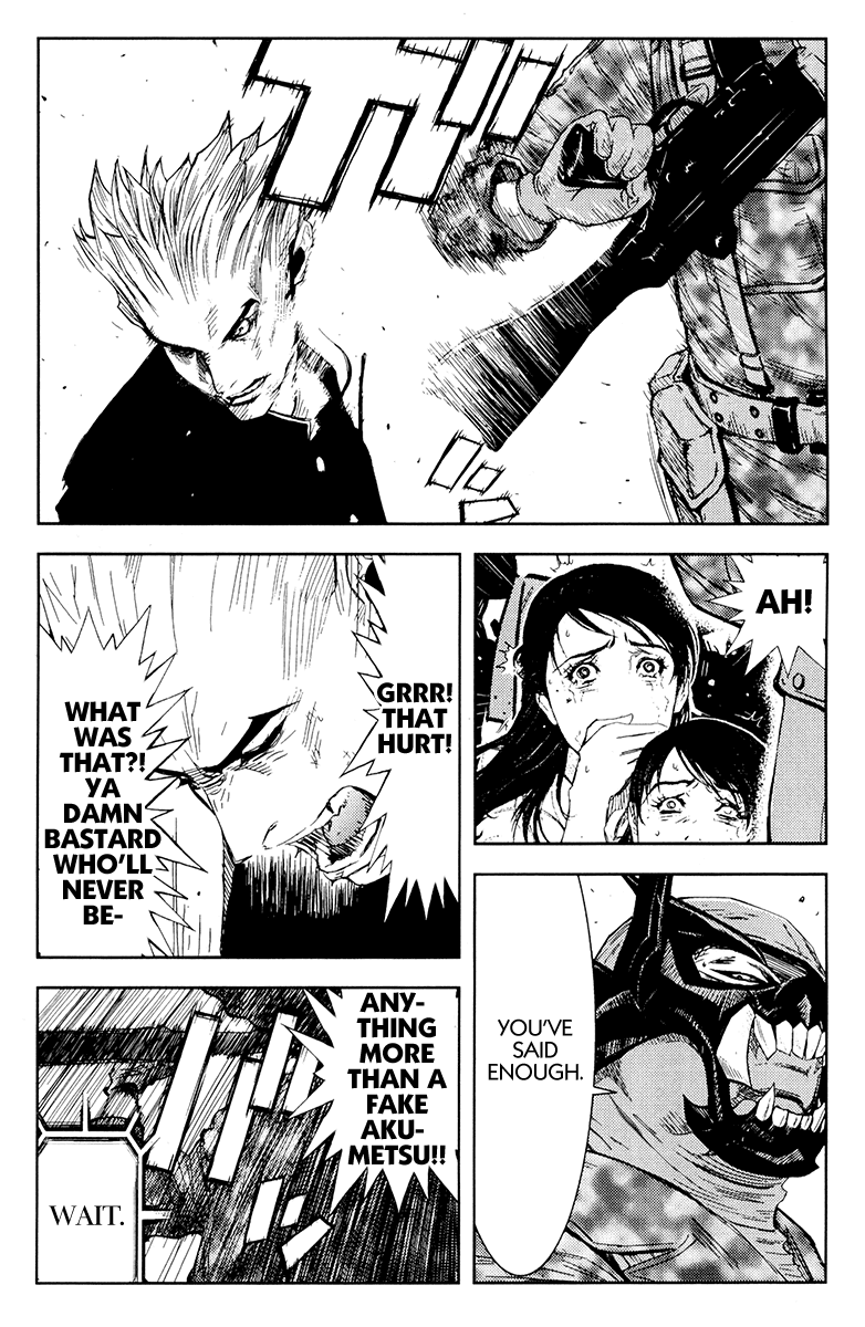 Akumetsu Chapter 154 page 16 - Chapter 154: 300 Meters Below