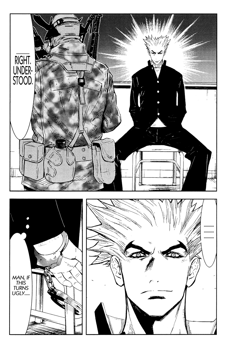 Akumetsu Chapter 154 page 7 - Chapter 154: 300 Meters Below