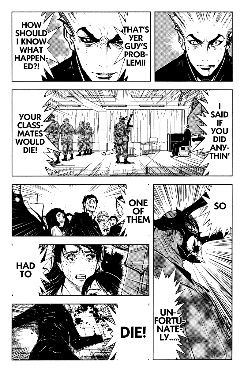 Akumetsu Chapter 158 page 4 - Chapter 158: Reality