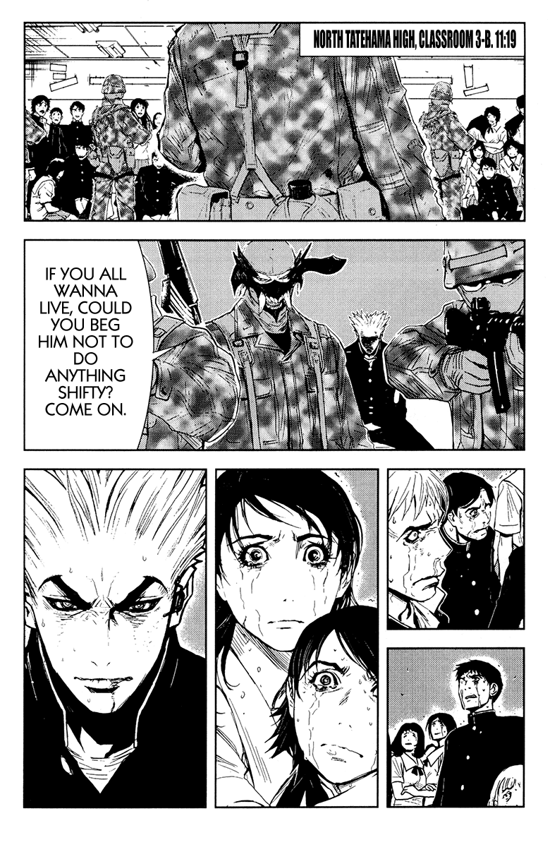 Akumetsu Chapter 159 page 4 - Chapter 159: 11:20