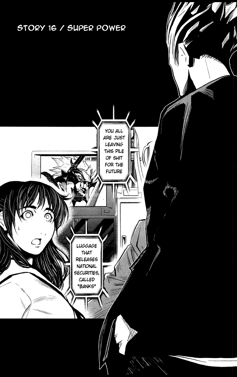 Akumetsu Chapter 16 page 1 - Chapter 16: Super Power