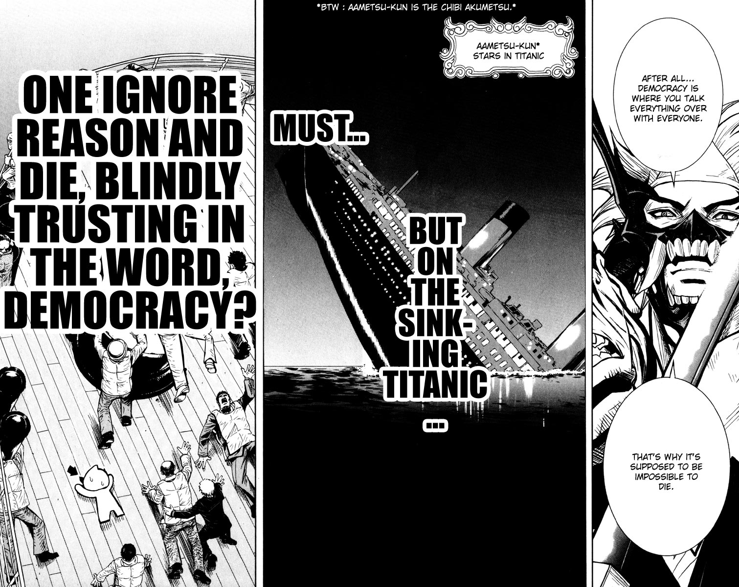 Akumetsu Chapter 17 page 7 - Chapter 17: Lock On