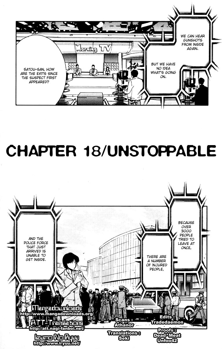 Akumetsu Chapter 18 page 1 - Chapter 18: Unstoppable