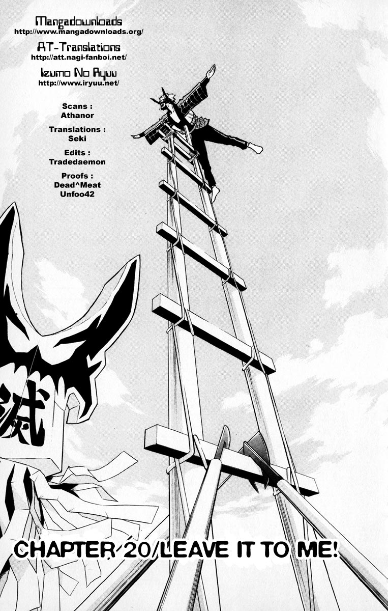 Akumetsu Chapter 20 page 1 - Chapter 20: Leave It to Me