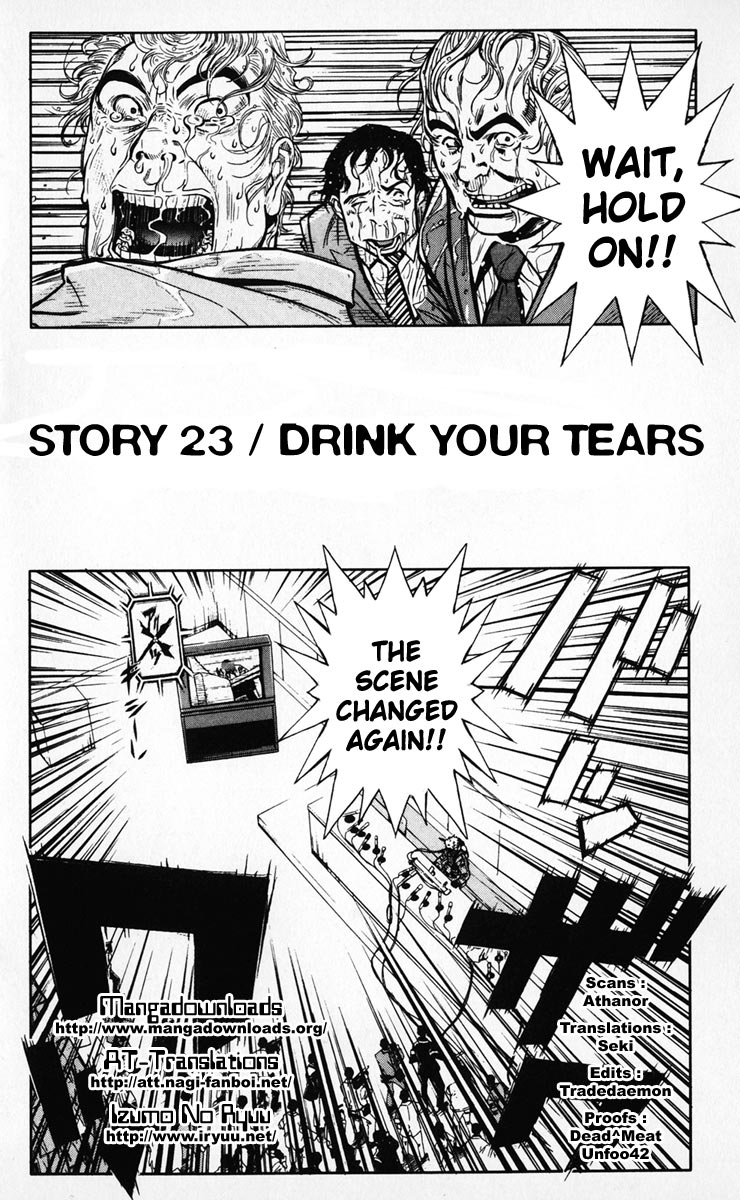 Akumetsu Chapter 23 page 1 - Chapter 23: Dring the Tears