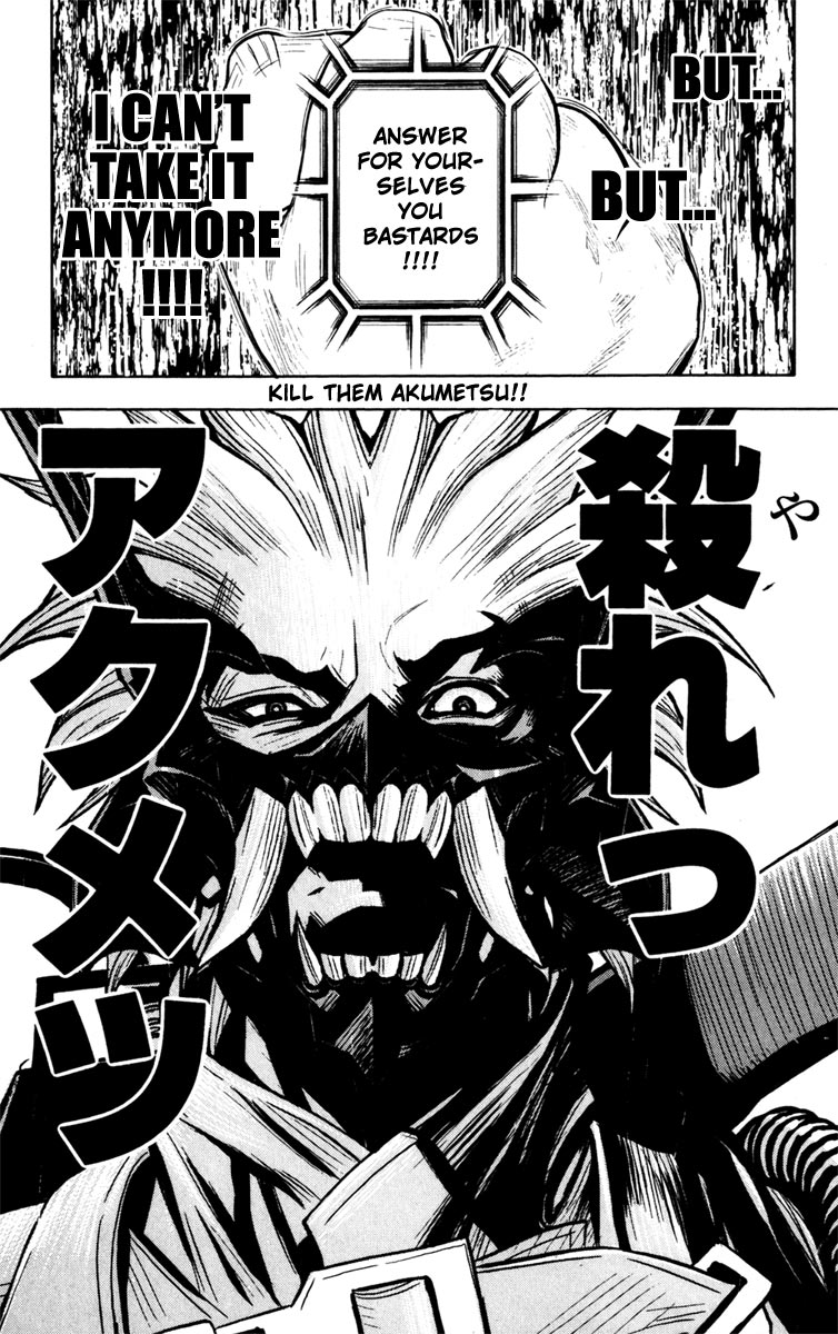 Akumetsu Chapter 23 page 17 - Chapter 23: Dring the Tears