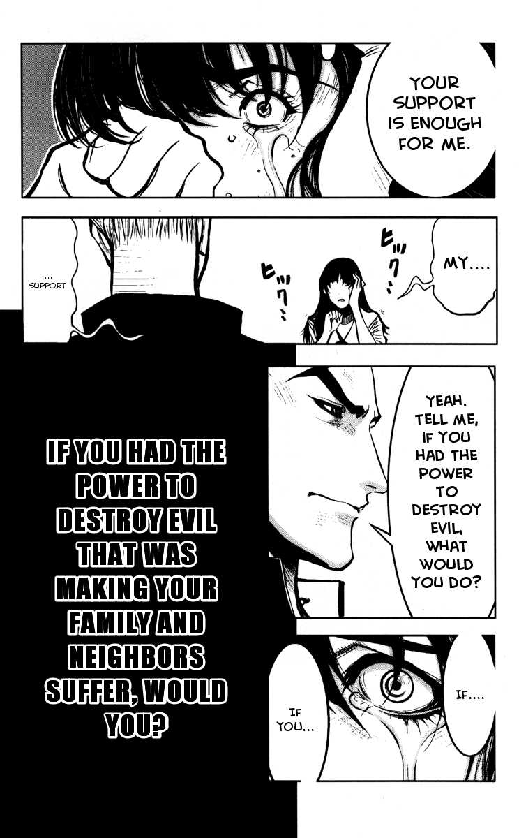 Akumetsu Chapter 26 page 21 - Chapter 26: Would You Destroy?
