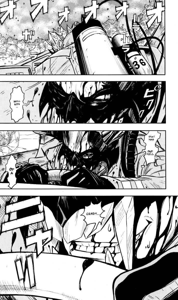 Akumetsu Chapter 31 page 14 - Chapter 31: Shibusawa Attack