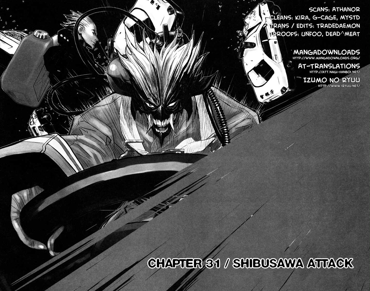 Akumetsu Chapter 31 page 2 - Chapter 31: Shibusawa Attack
