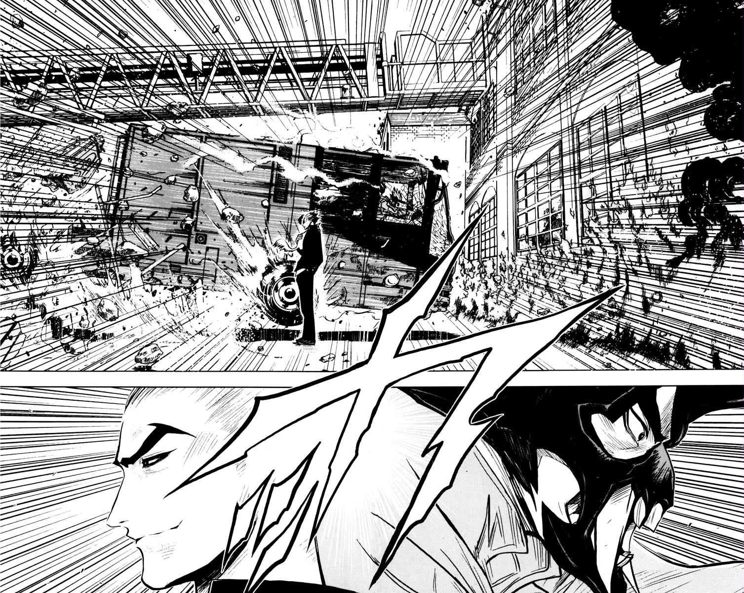 Akumetsu Chapter 31 page 8 - Chapter 31: Shibusawa Attack