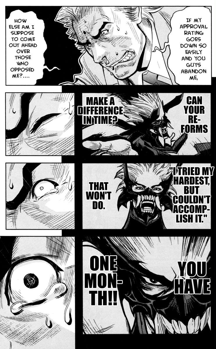 Akumetsu Chapter 34 page 11 - Chapter 34: Give Your Answer, Prime Minister!
