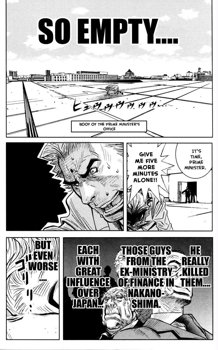Akumetsu Chapter 34 page 8 - Chapter 34: Give Your Answer, Prime Minister!