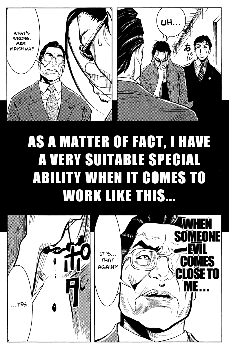 Akumetsu Chapter 36 page 18 - Chapter 36: Excusable Murder