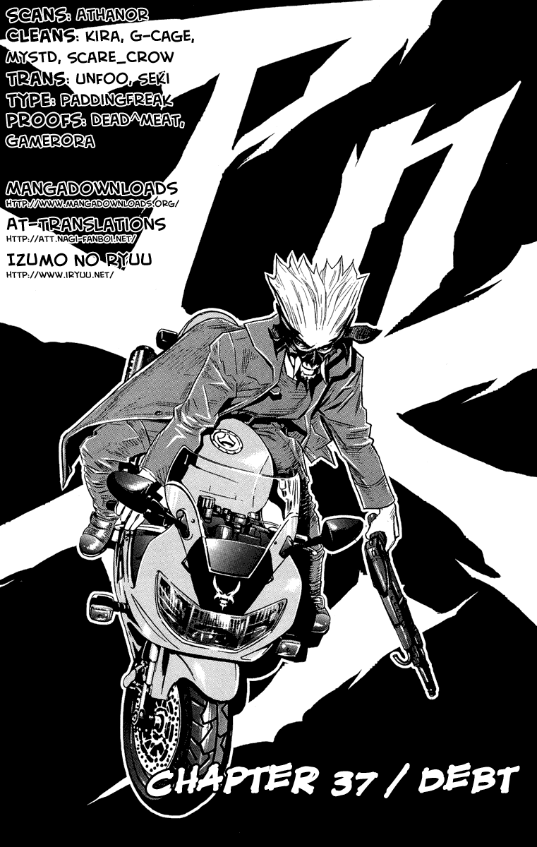 Akumetsu Chapter 37 page 1 - Chapter 37: Debt