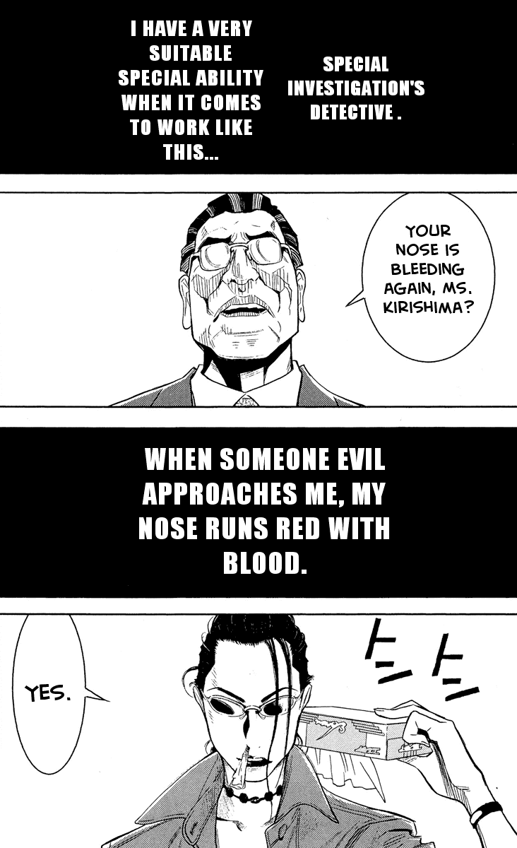 Akumetsu Chapter 37 page 2 - Chapter 37: Debt