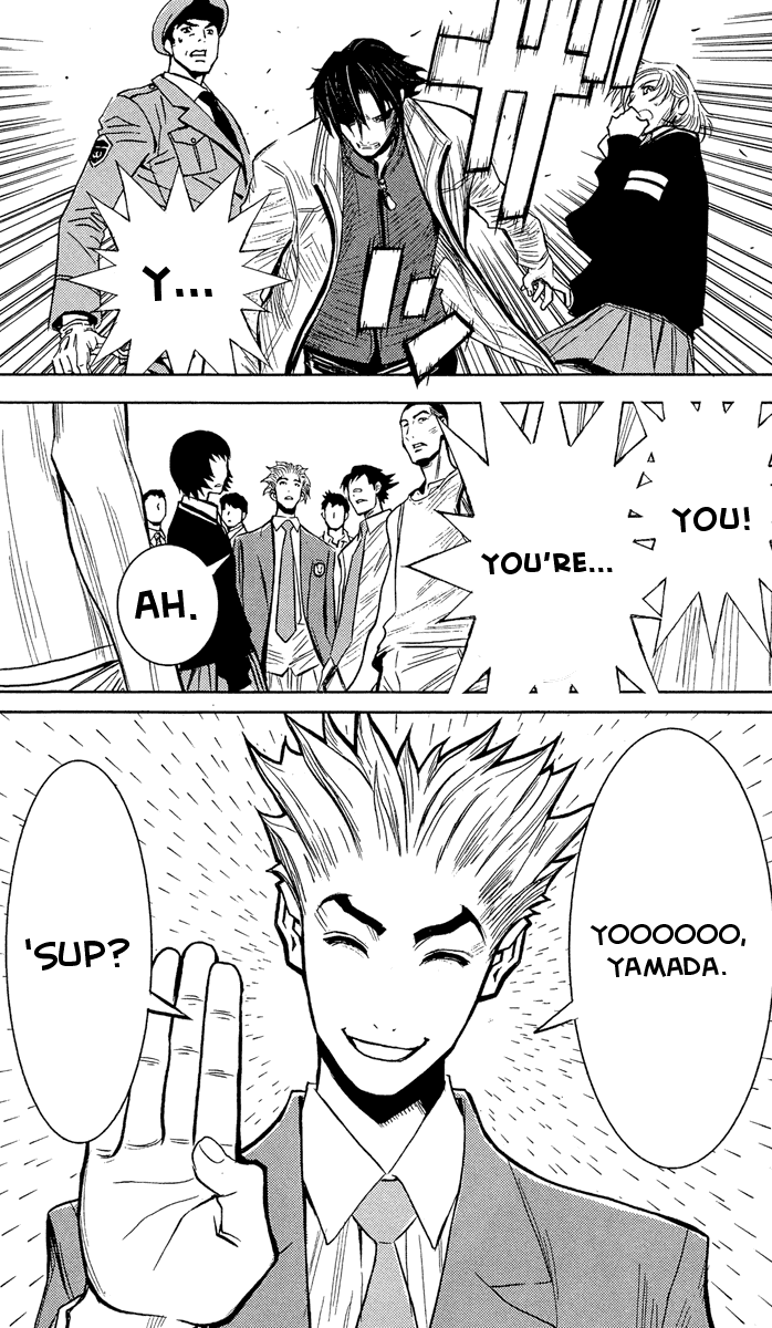 Akumetsu Chapter 39 page 14 - Chapter 39: School Blockade