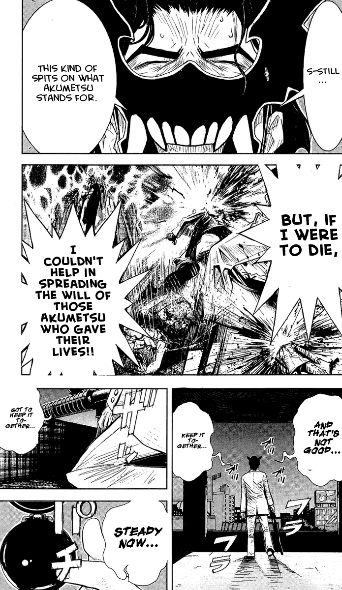 Akumetsu Chapter 44 page 23 - Chapter 44: Effort