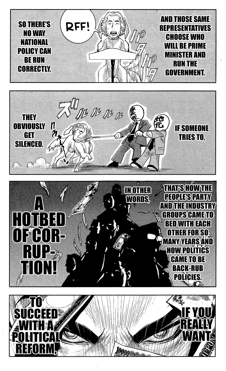 Akumetsu Chapter 45 page 14 - Chapter 45: Member of the Diet