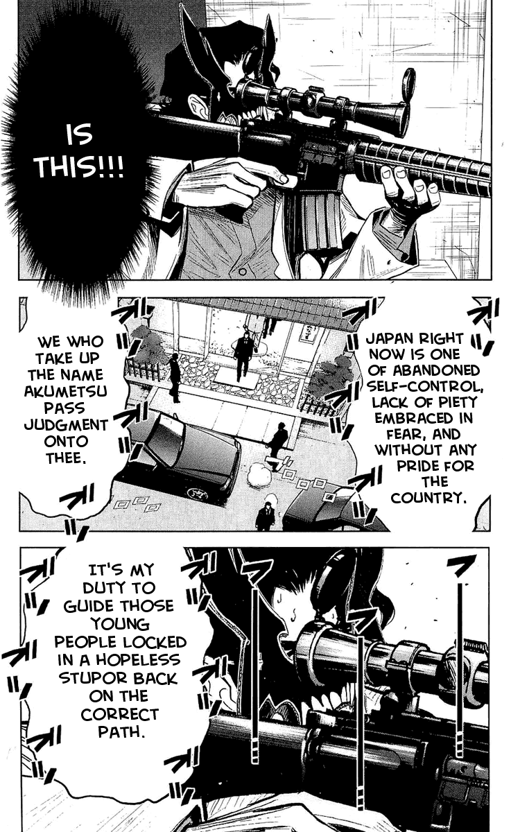 Akumetsu Chapter 45 page 16 - Chapter 45: Member of the Diet