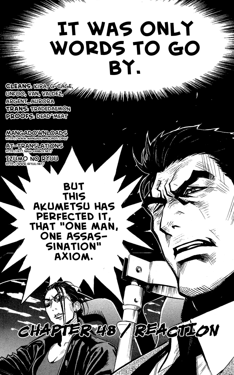 Akumetsu Chapter 48 page 2 - Chapter 48: Reaction