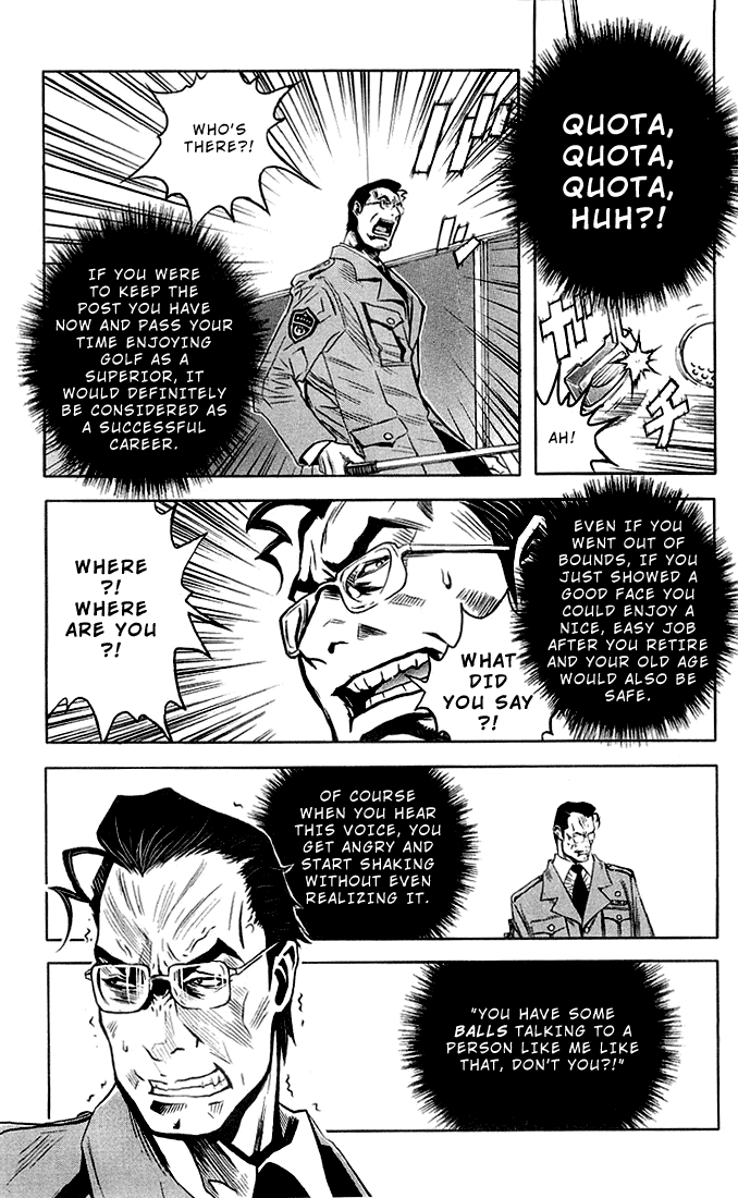 Akumetsu Chapter 5 page 12 - Chapter 5: Fortress of Justive