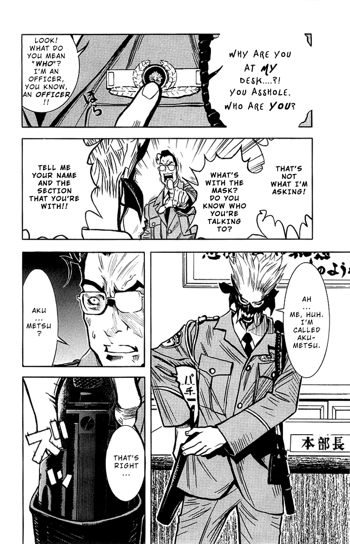 Akumetsu Chapter 5 page 15 - Chapter 5: Fortress of Justive