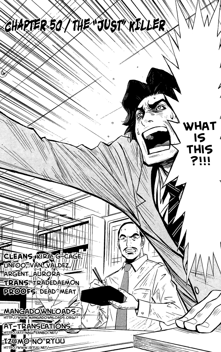 Akumetsu Chapter 50 page 2 - Chapter 50: The "Just" Killer