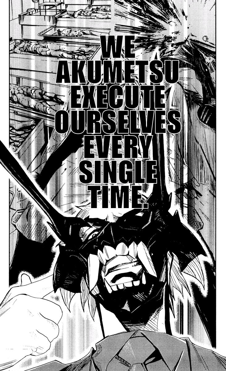 Akumetsu Chapter 60 page 18 - Chapter 60: Terror