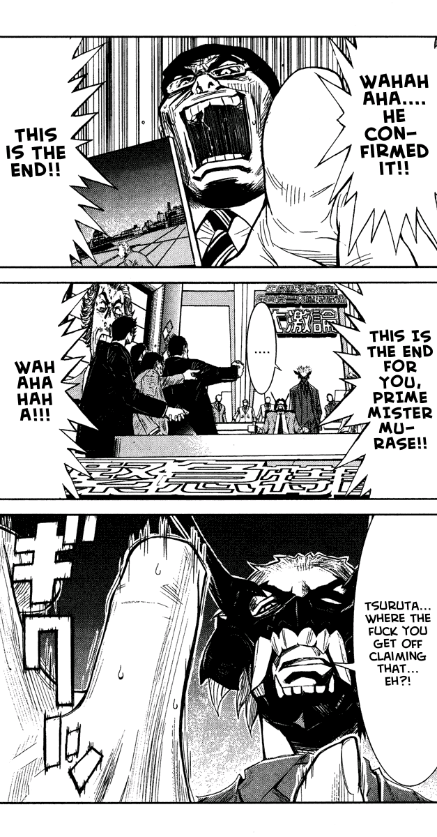 Akumetsu Chapter 64 page 1 - Chapter 64: Manifesto