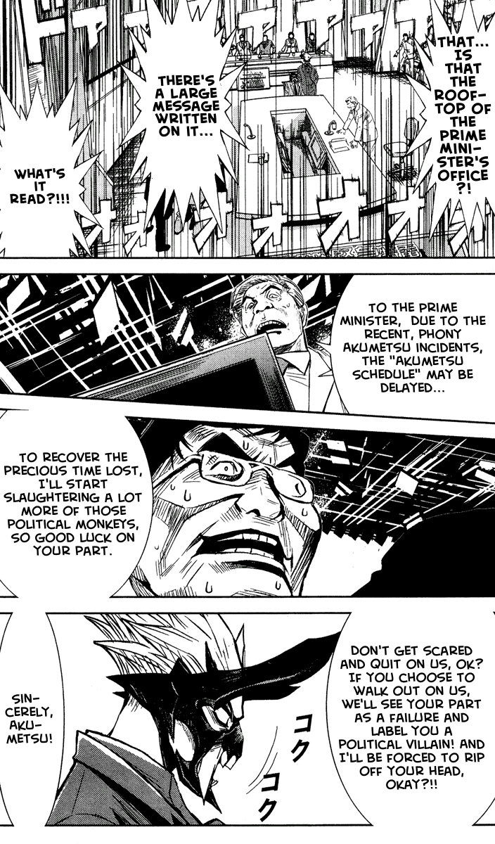 Akumetsu Chapter 64 page 7 - Chapter 64: Manifesto