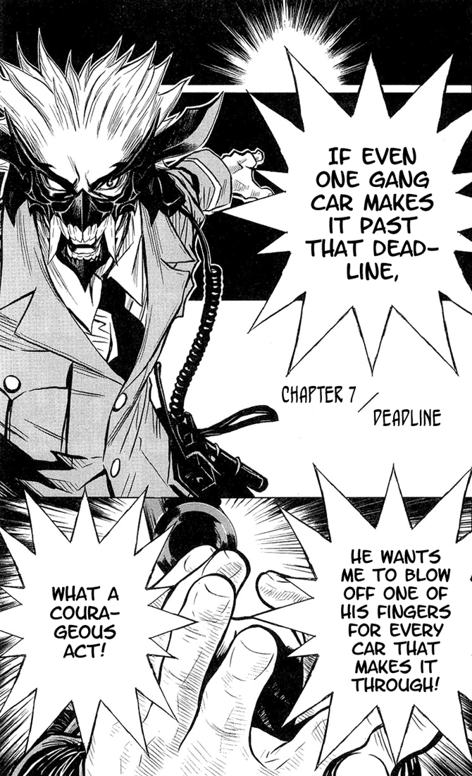 Akumetsu Chapter 7 page 1 - Chapter 7: Deadline