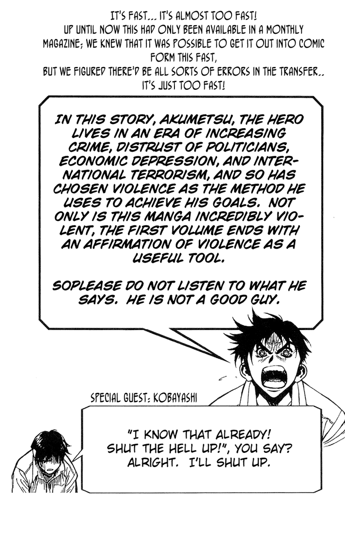 Akumetsu Chapter 7 page 22 - Chapter 7: Deadline