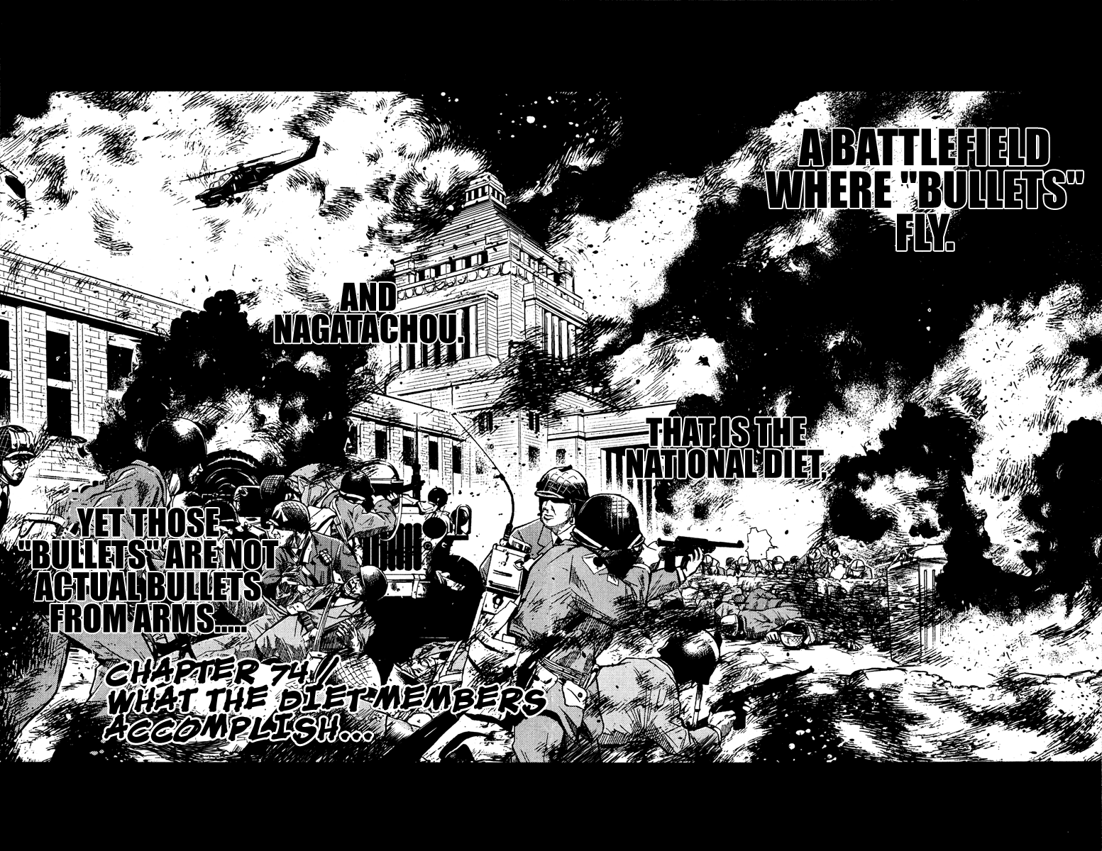 Akumetsu Chapter 74 page 2 - Chapter 74: What the Diet Members Accomplish...