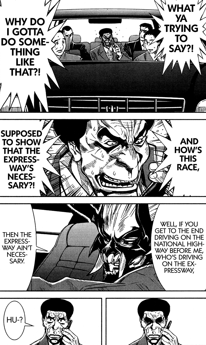 Akumetsu Chapter 76 page 8 - Chapter 76: Decisive, Showy Race Then?