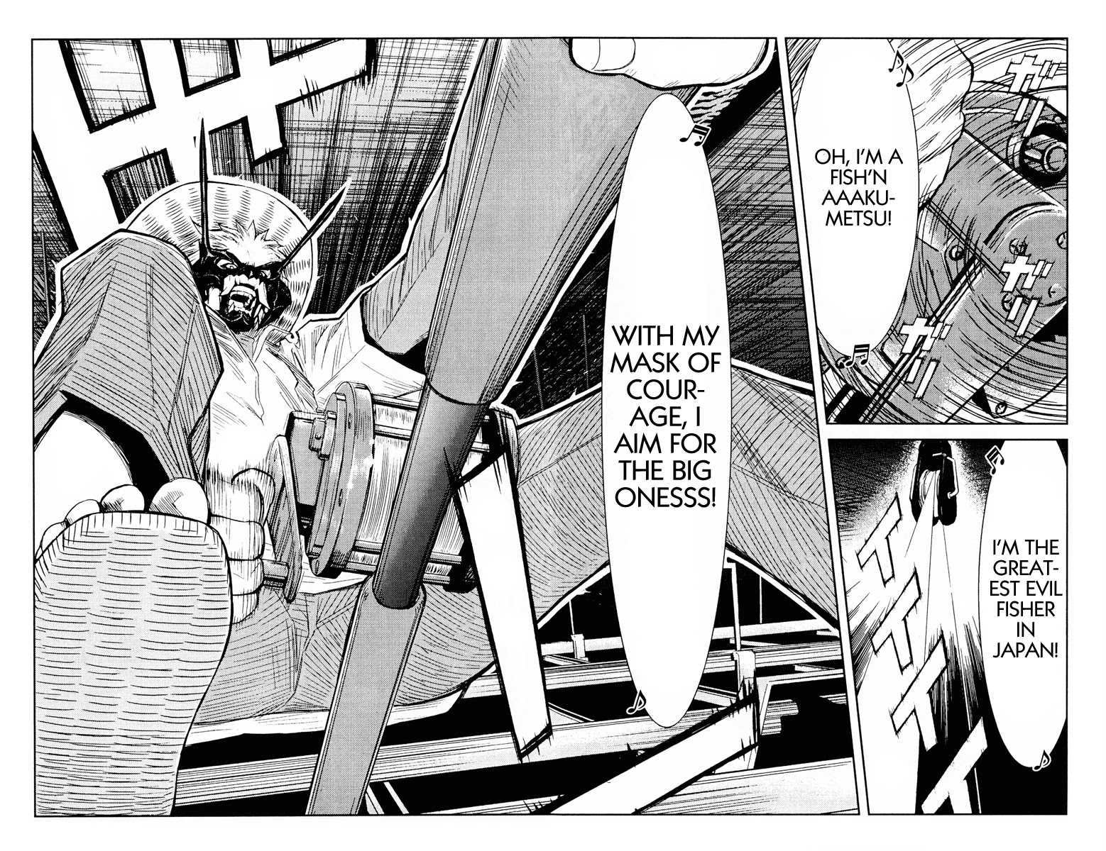 Akumetsu Chapter 78 page 12 - Chapter 78: Greatest Evil Fisher in Japan