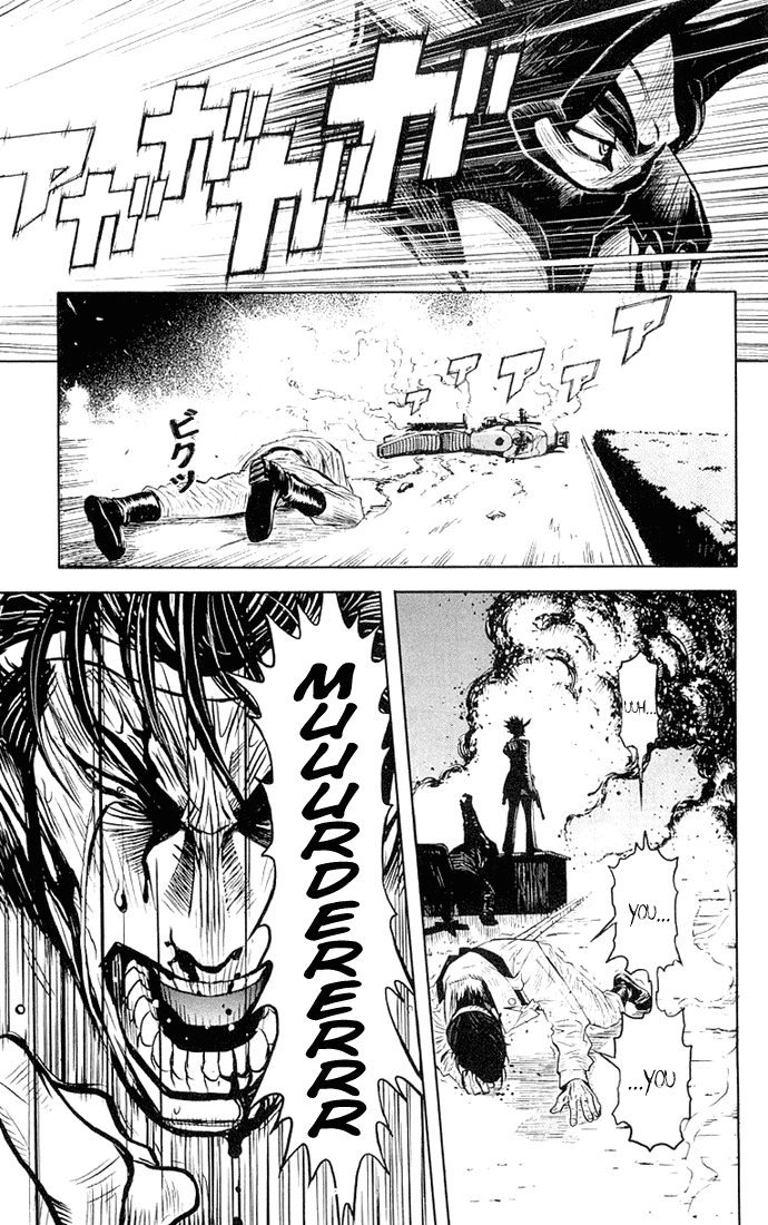 Akumetsu Chapter 9 page 13 - Chapter 9: Police vs. Delinquents