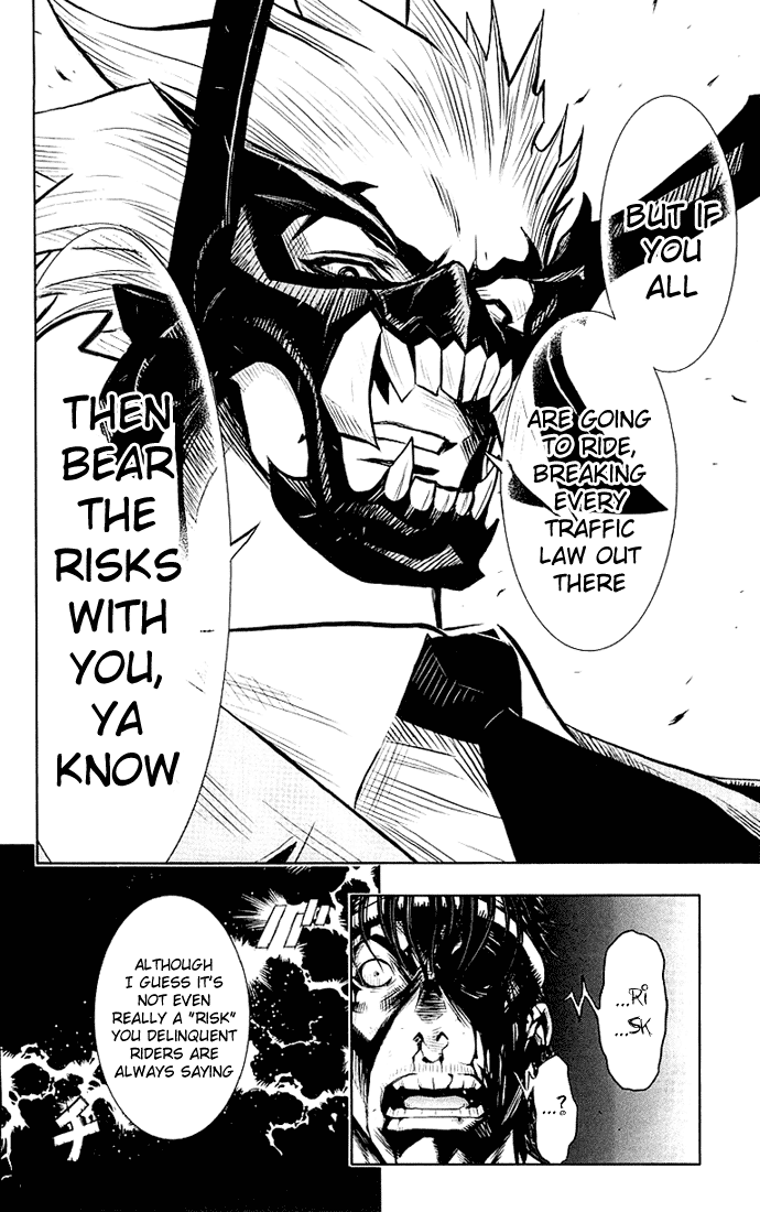 Akumetsu Chapter 9 page 16 - Chapter 9: Police vs. Delinquents