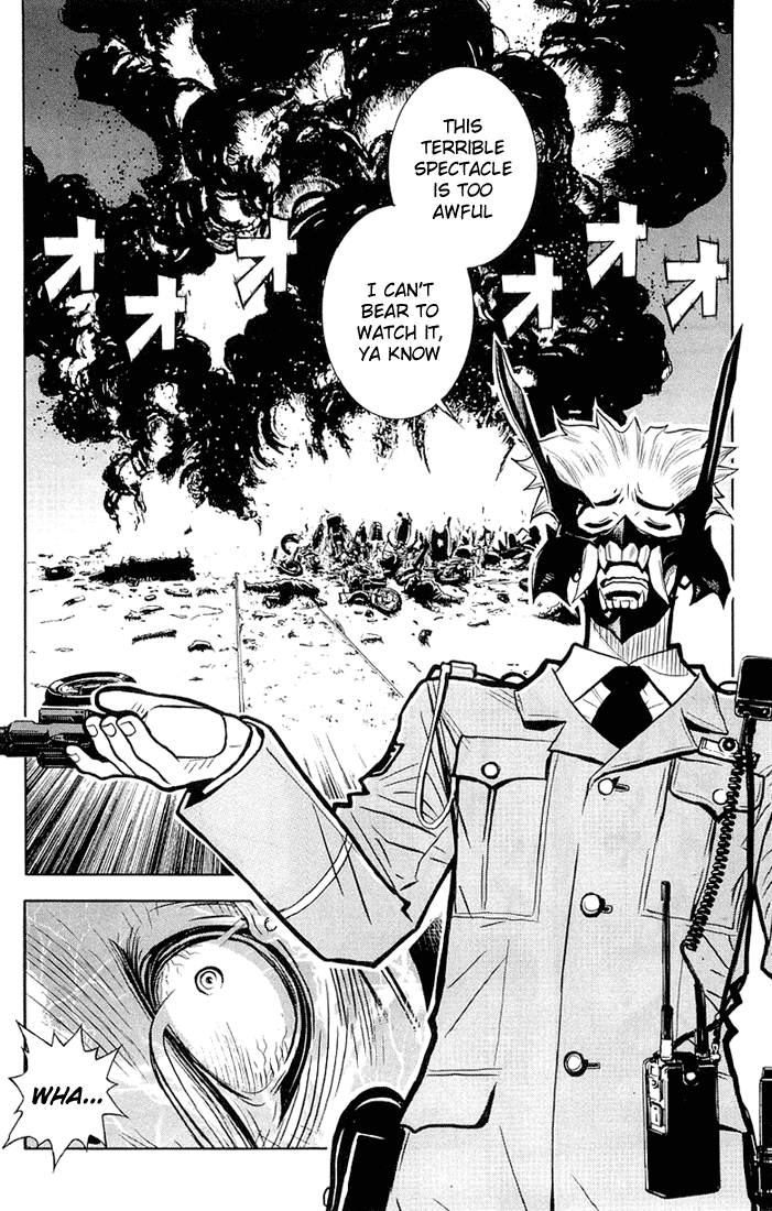 Akumetsu Chapter 9 page 19 - Chapter 9: Police vs. Delinquents