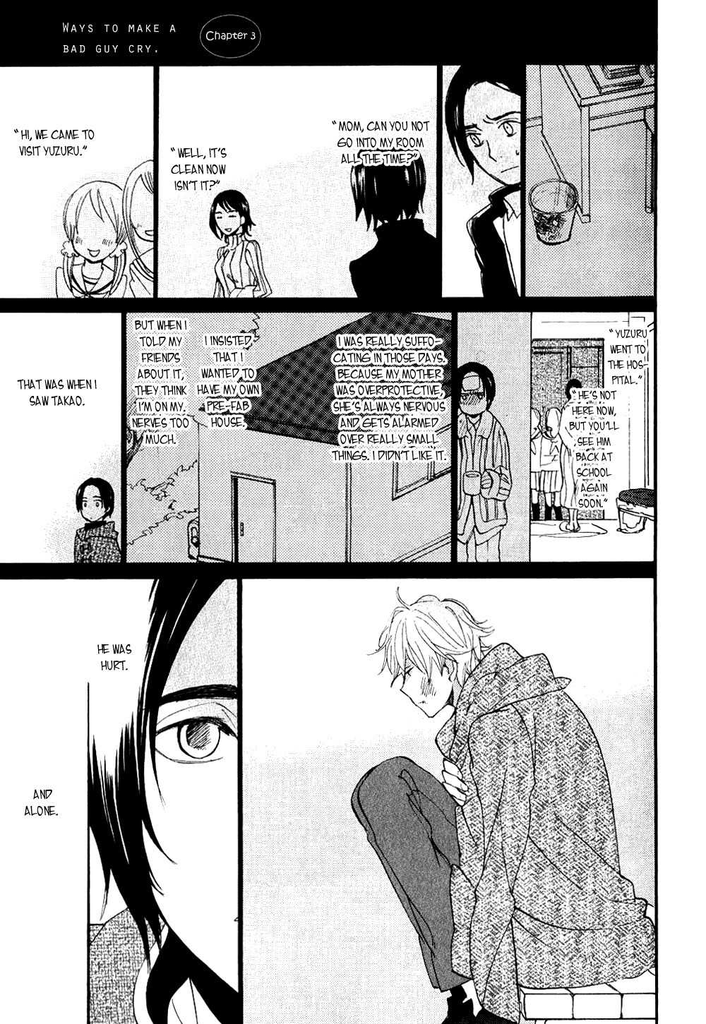 Akunin o Nakaseru Houhou Chapter 3 page 1 - Chapter 3