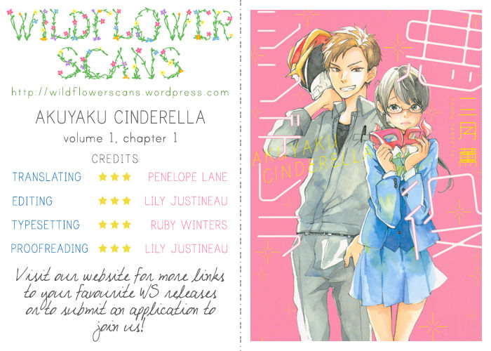 Akuyaku Cinderella Chapter 1 page 1 - Chapter 1 : Power of a Villain